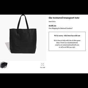 Madewell Textured Transport Tote